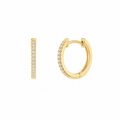 Diamond Huggie Earrings