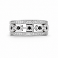Vintage Black Diamond Ring