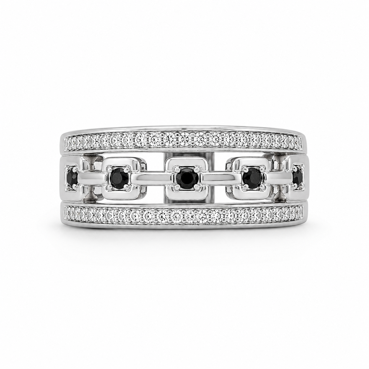 Vintage Black Diamond Ring