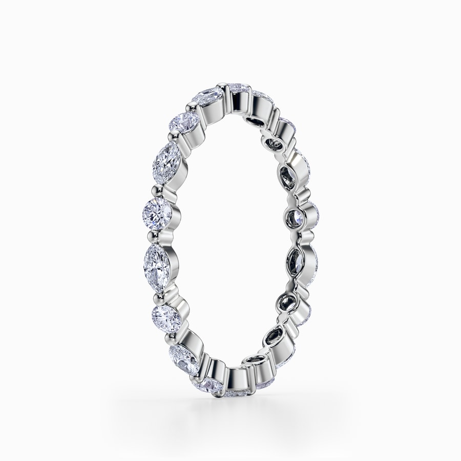 Versailles Eternity Diamond Wedding Ring in White Gold