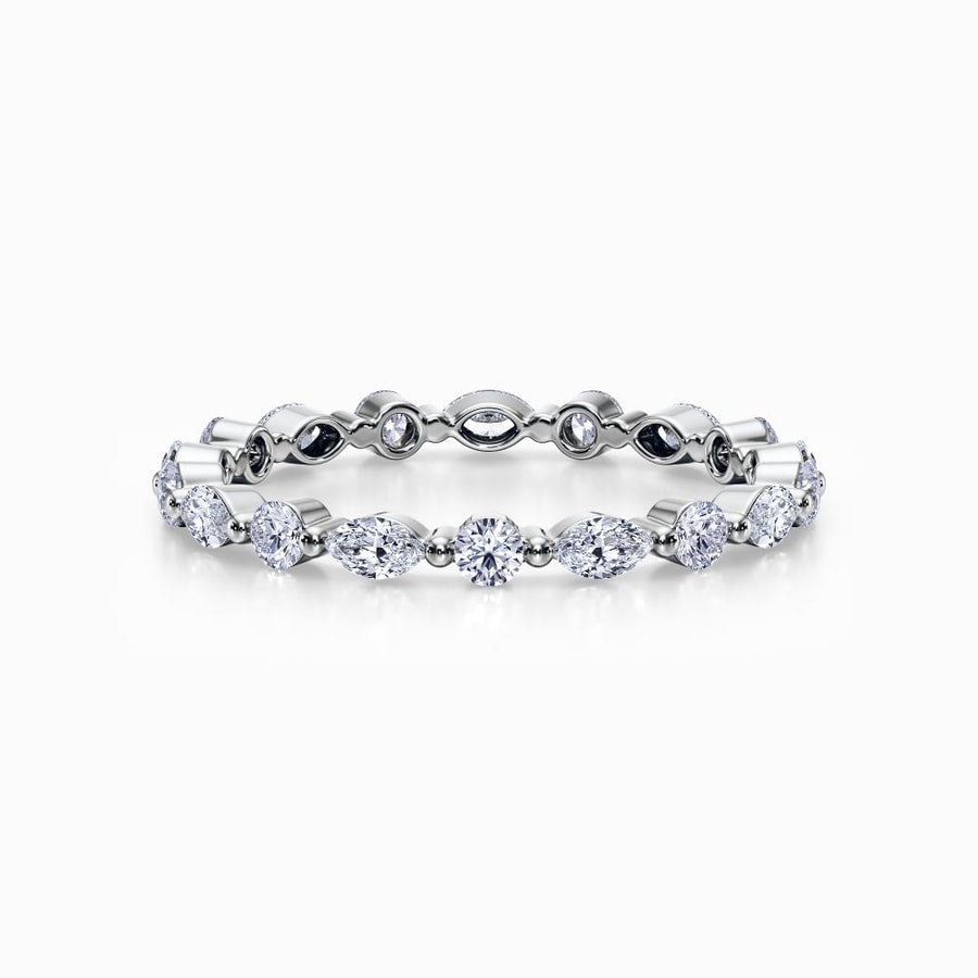 Versailles Eternity Diamond Wedding Ring in White Gold