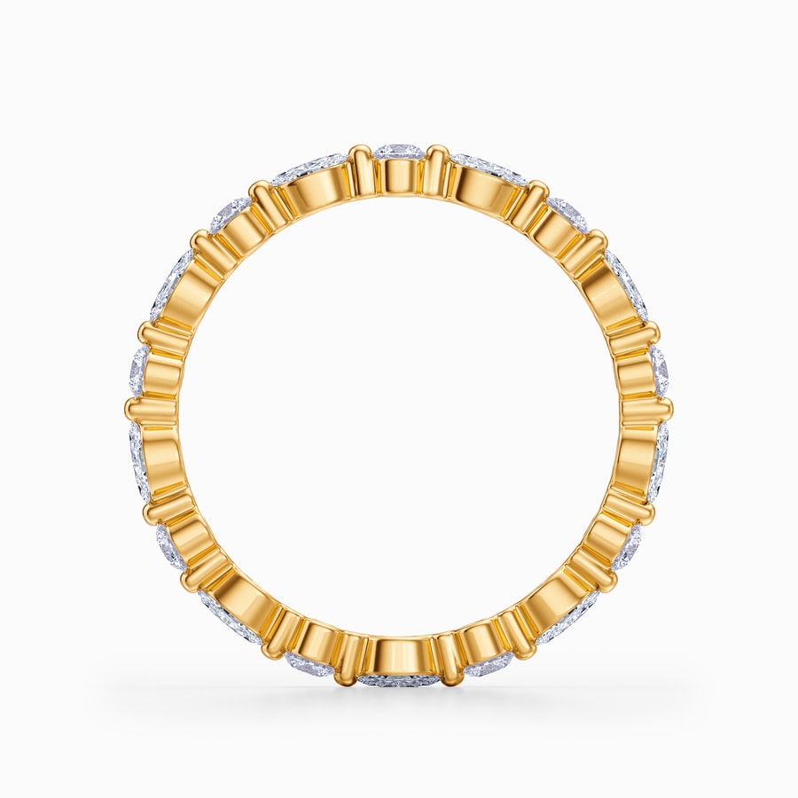 Versailles Eternity Diamond Wedding Ring in Yellow Gold