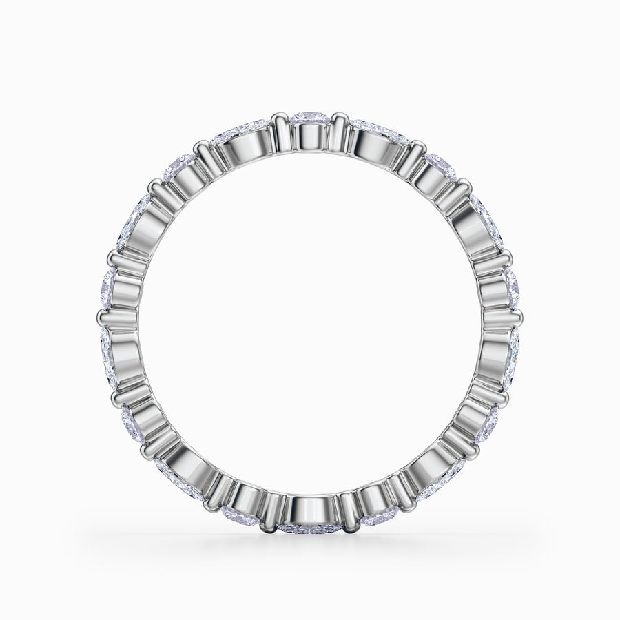 Versailles Eternity Diamond Wedding Ring in Platinum