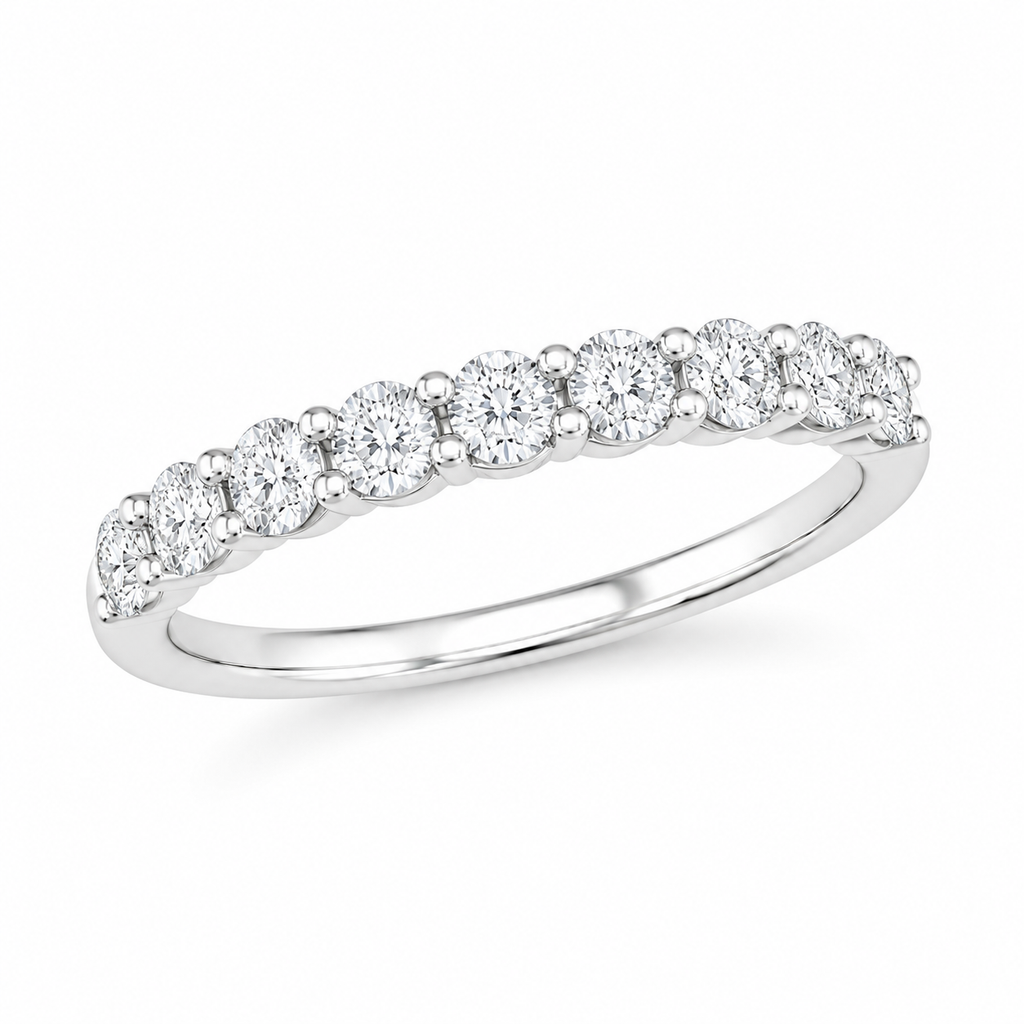 Diamond Half Eternity Ring