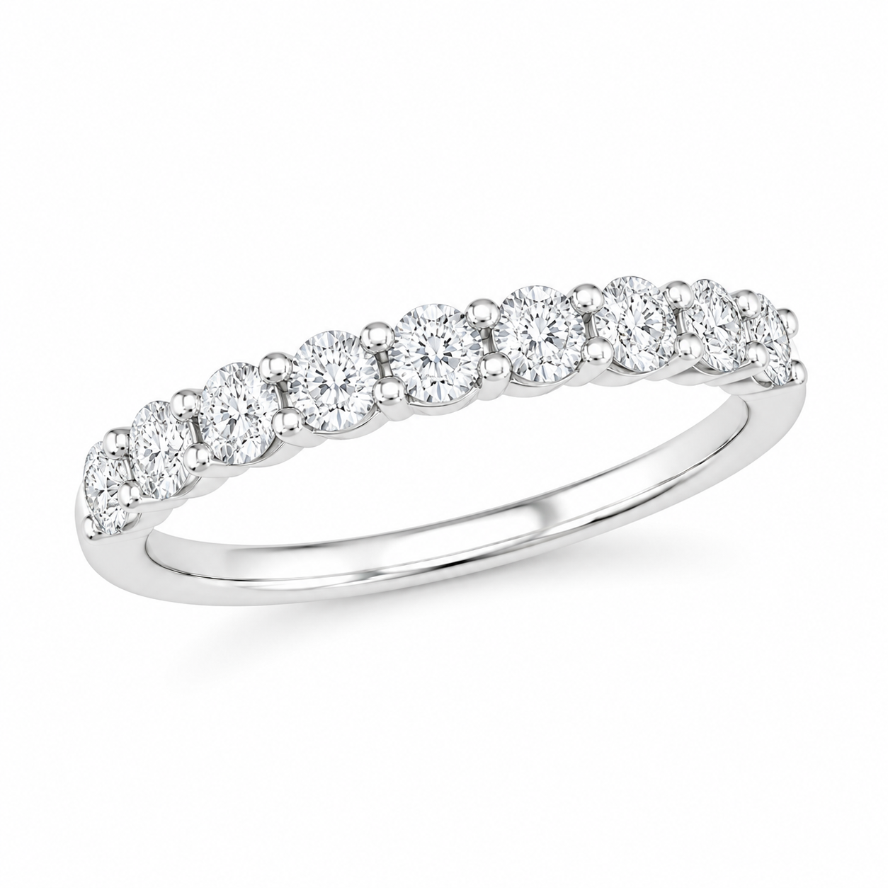 Diamond Half Eternity Ring