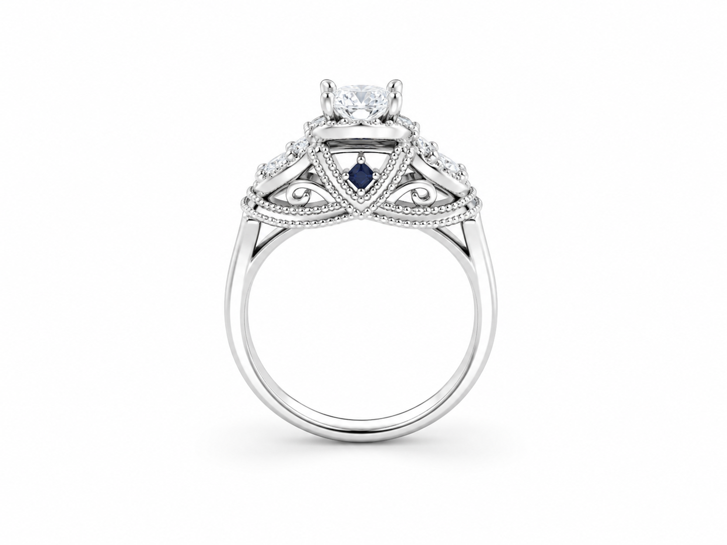 Diamond Halo Ring