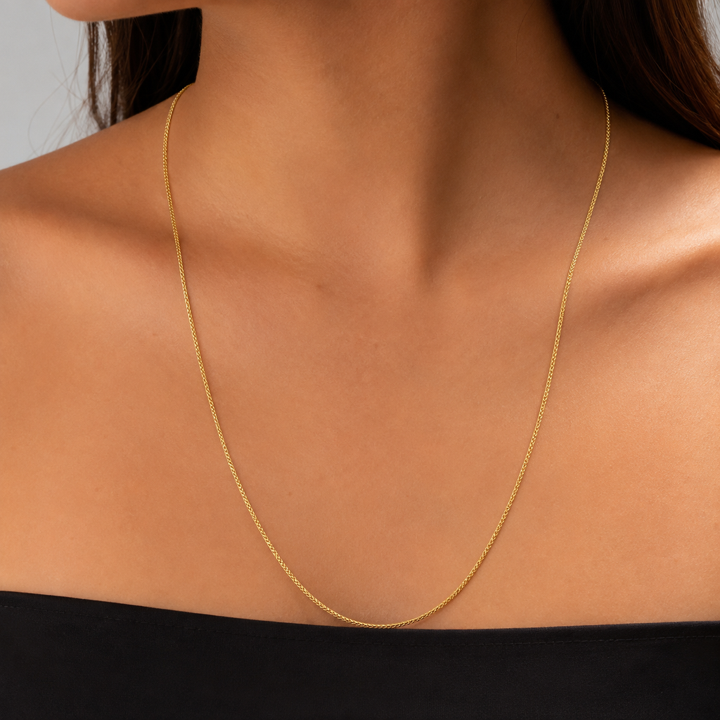 Dainty Franco Chain Necklace