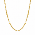 14K Gold Milano Link Chain Necklace