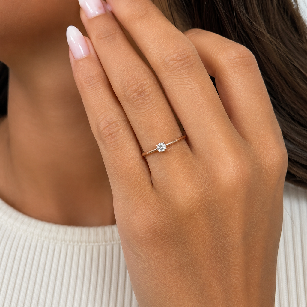 Diamond Solitaire Ring