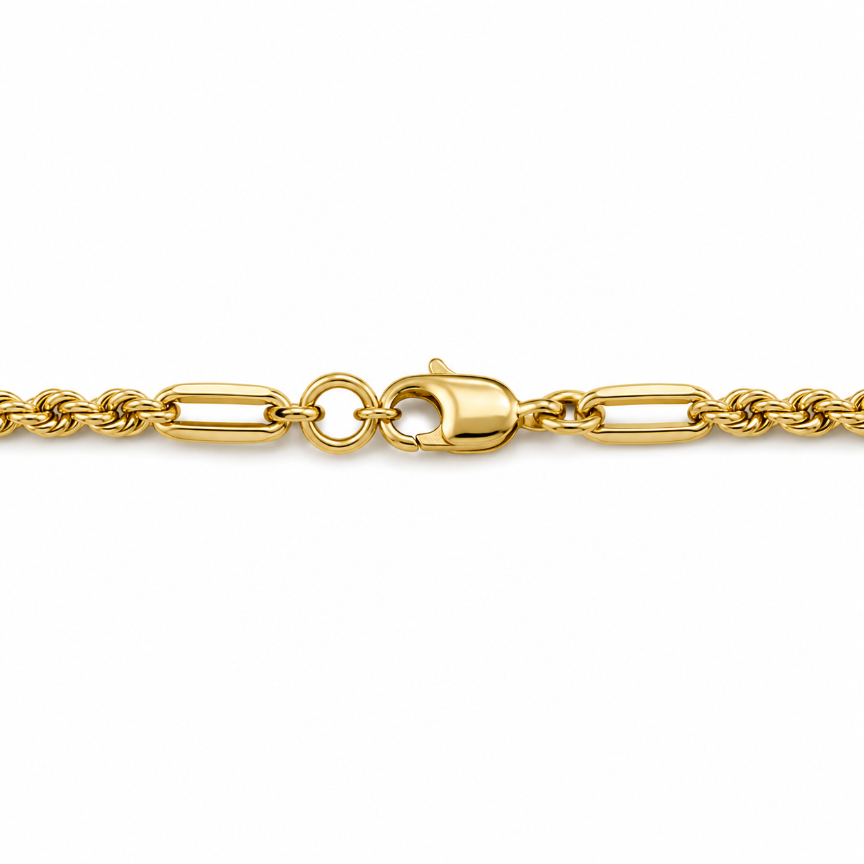 14K Gold Milano Link Chain Necklace
