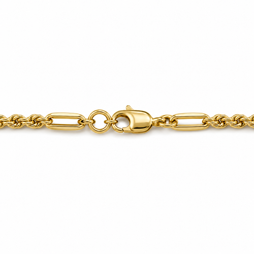 14K Gold Milano Link Chain Necklace