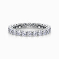 Open Gallery Diamond Eternity Ring in Platinum (1.98 Carat)