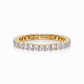 Open Gallery Diamond Eternity Band In Yellow Gold (0.98 Carat)