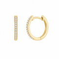 Diamond Huggie Earrings