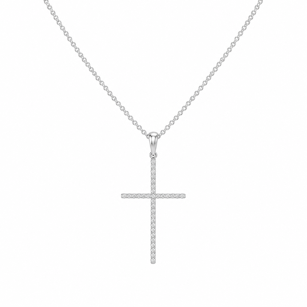Diamond Cross Necklace
