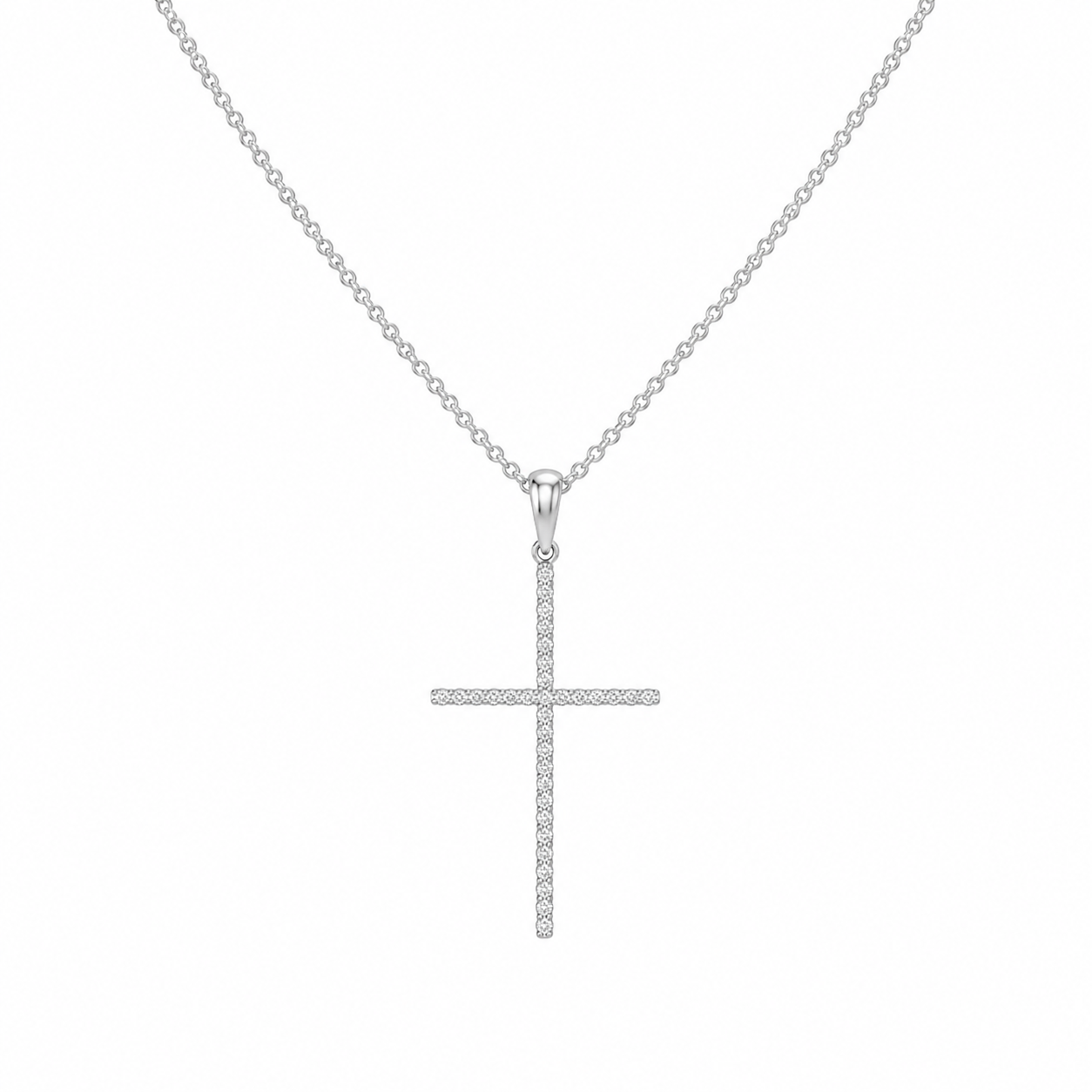 Diamond Cross Necklace