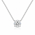 IGI Certified Diamond Solitaire Necklace