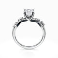 Ivy Diamond Engagement Ring in White Gold