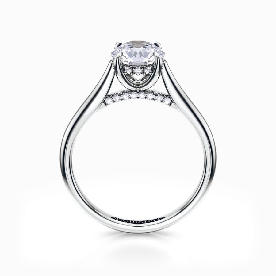Maya Diamond Engagement Ring in White Gold