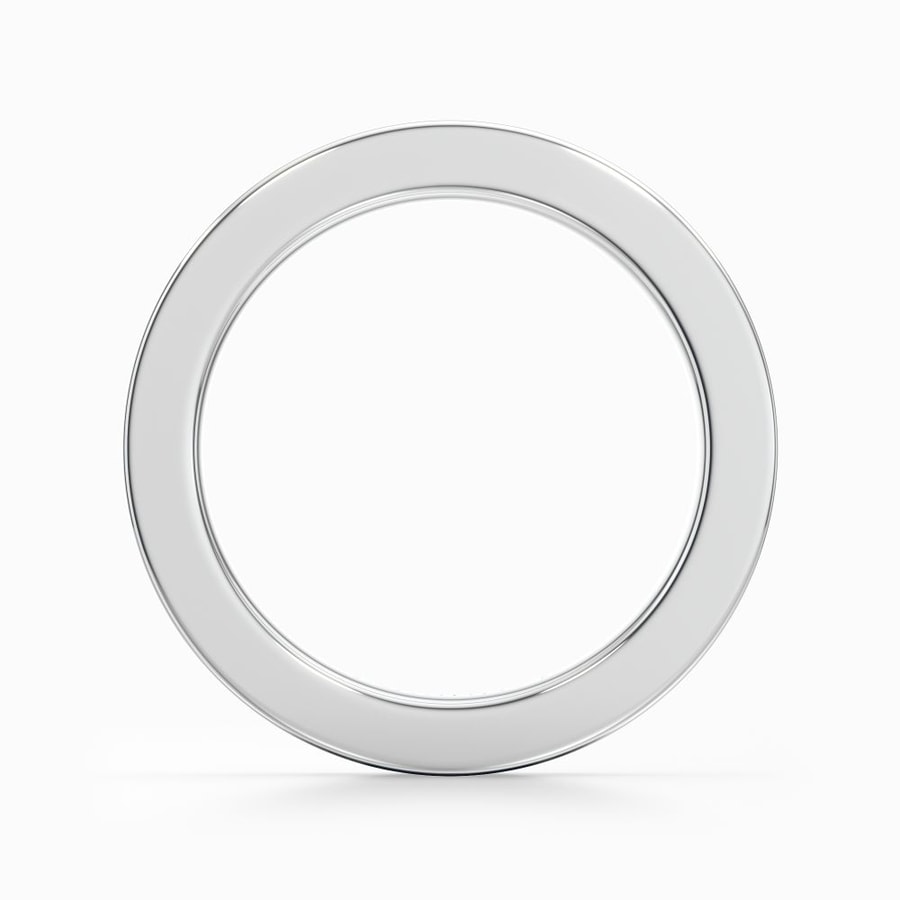 Scintillating Pave Diamond Eternity Ring in White Gold (0.98 Carat)