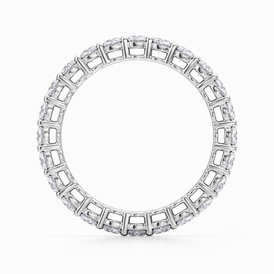 Open Gallery Diamond Eternity Ring in Platinum (1.98 Carat)