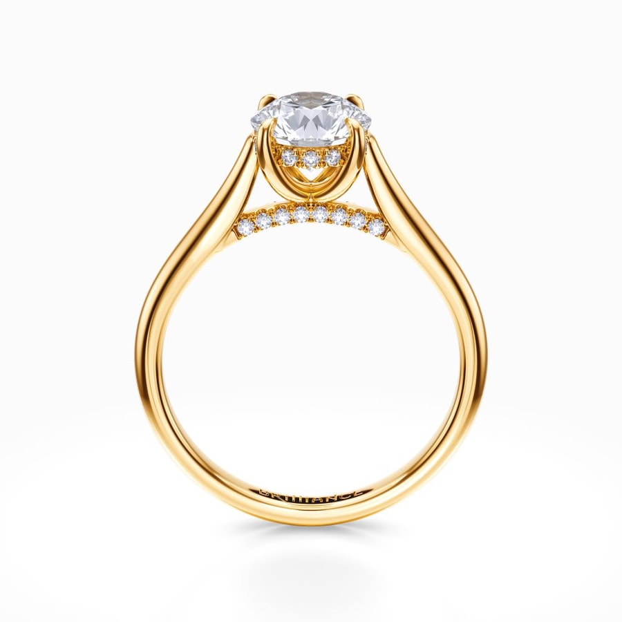 Maya Diamond Engagement Ring in Yellow Gold