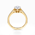 Ophelia Diamond Engagement Ring in Yellow Gold