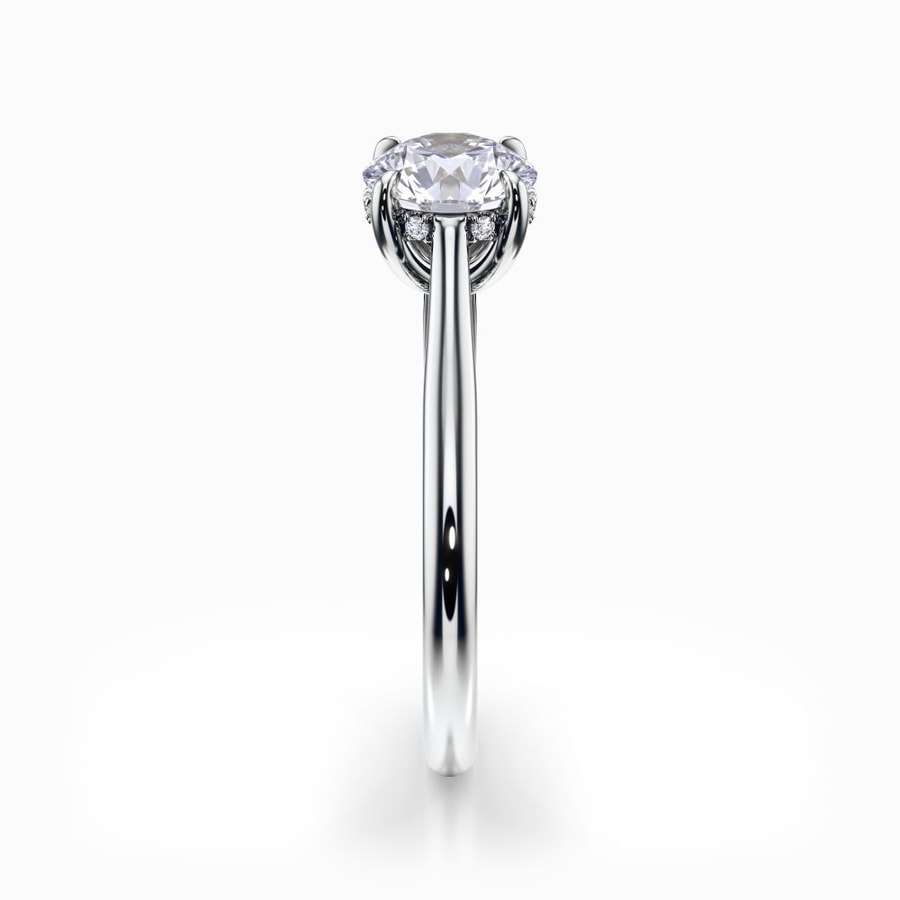 Maya Diamond Engagement Ring in White Gold