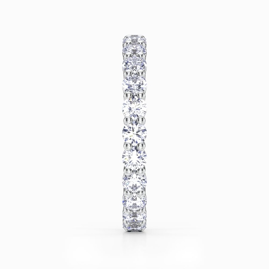 Open Gallery Diamond Eternity Ring in Platinum (1.98 Carat)