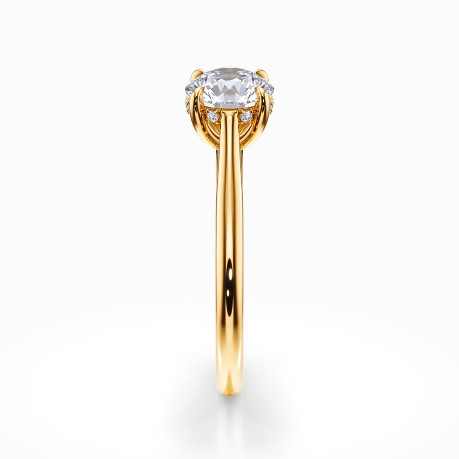 Maya Diamond Engagement Ring in Yellow Gold