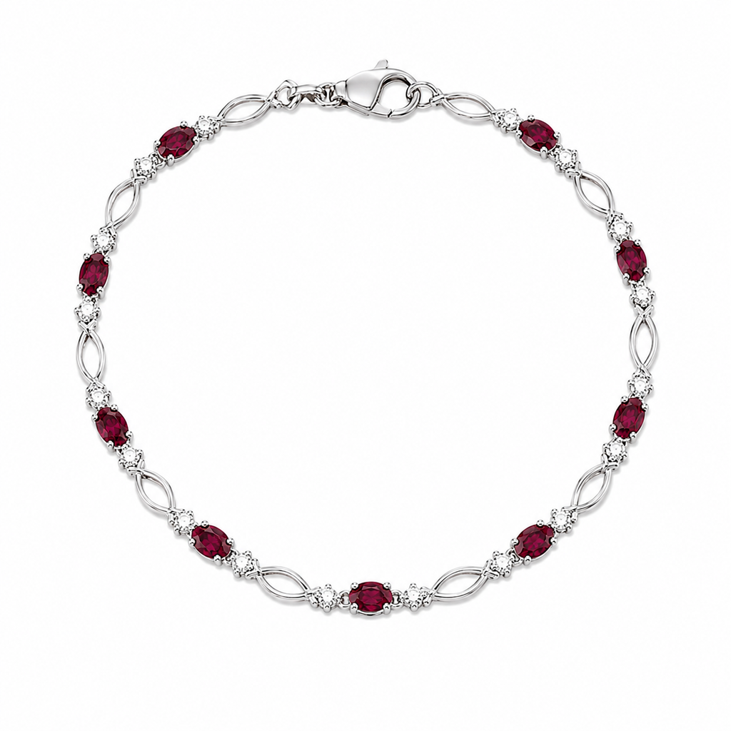 Ruby & Diamond Bracelet