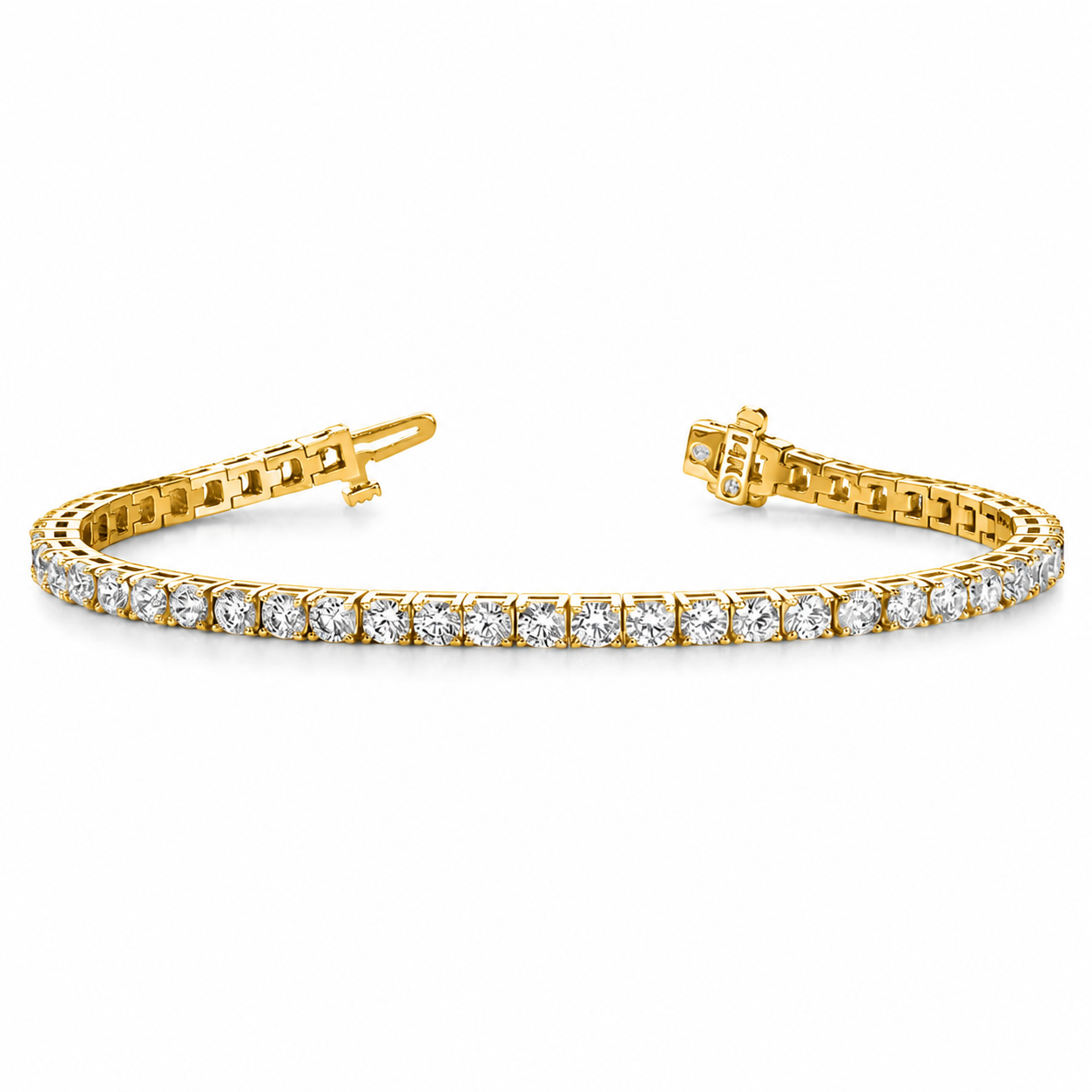 Classic Natural Diamond Tennis Bracelet