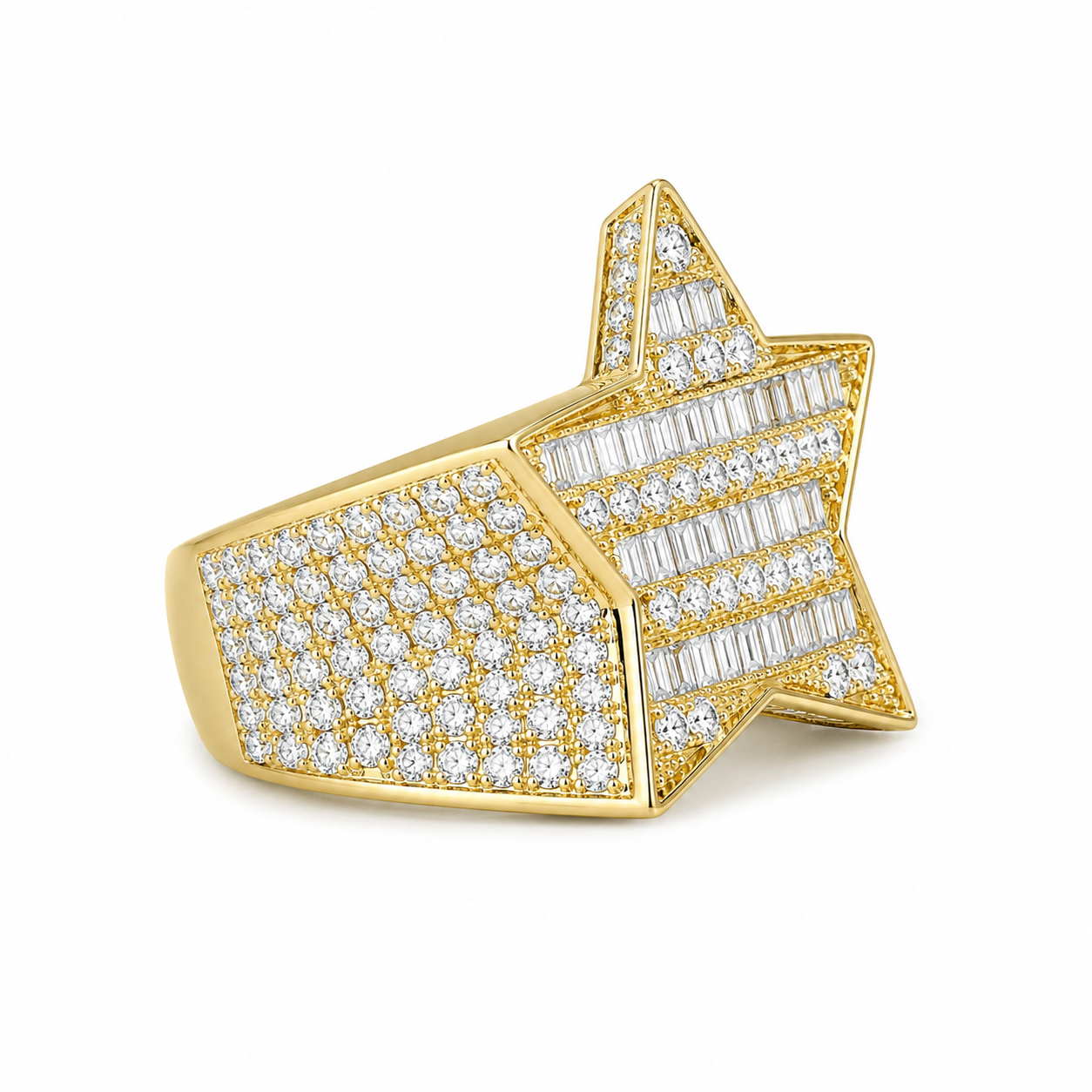 Diamond Star Ring