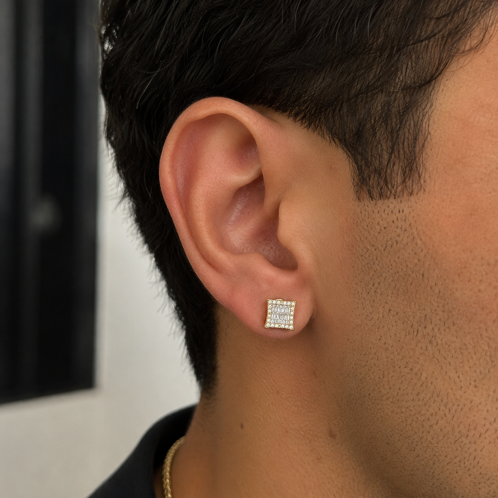 Diamond Stud Earrings