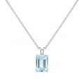 Aquamarine Pendant Necklace