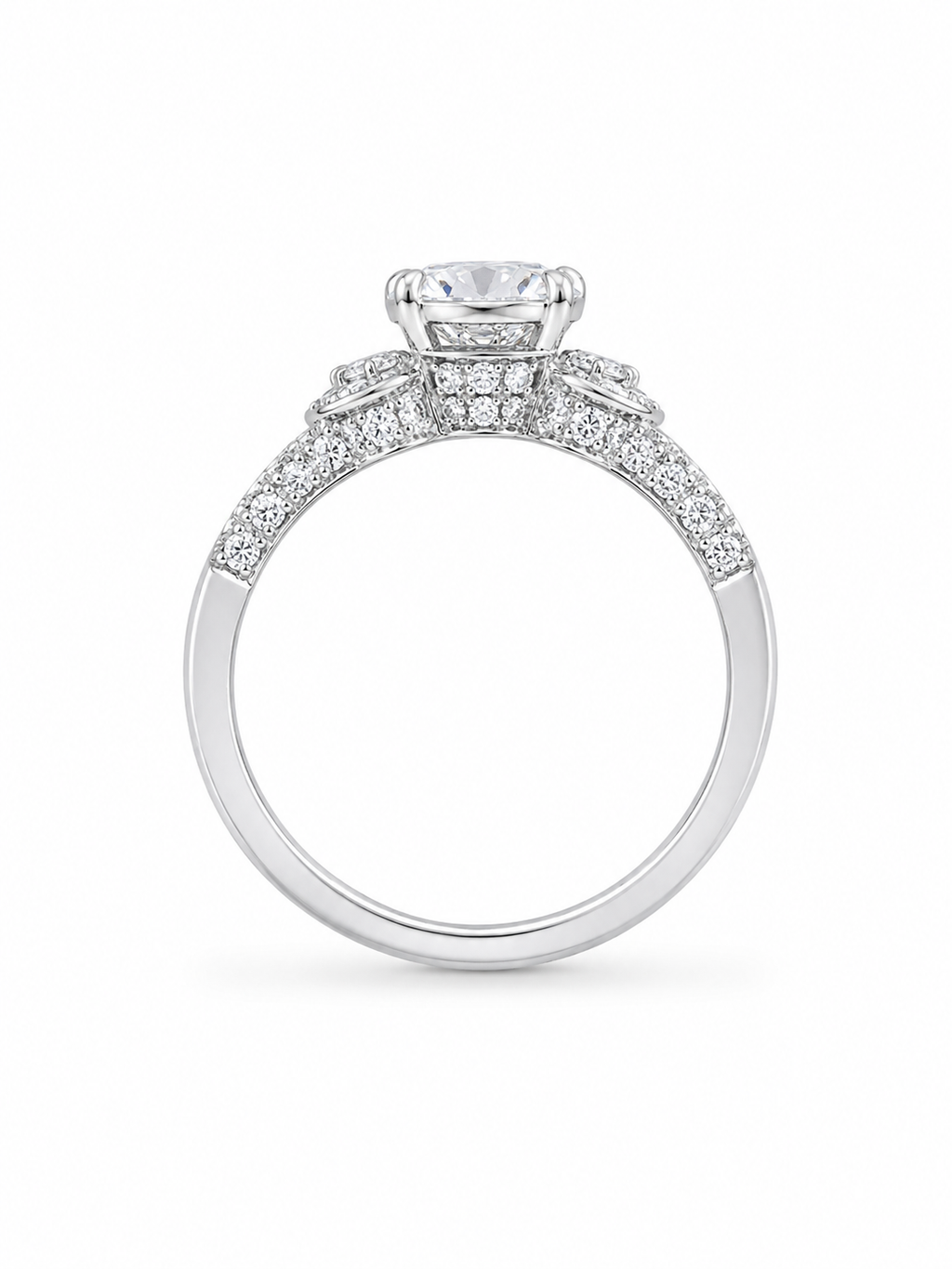 Diamond Three-Stone Ring
