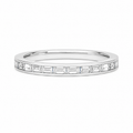 Diamond Channel-Set Band Ring