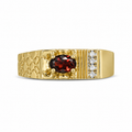 Vintage Ruby & Diamond Ring