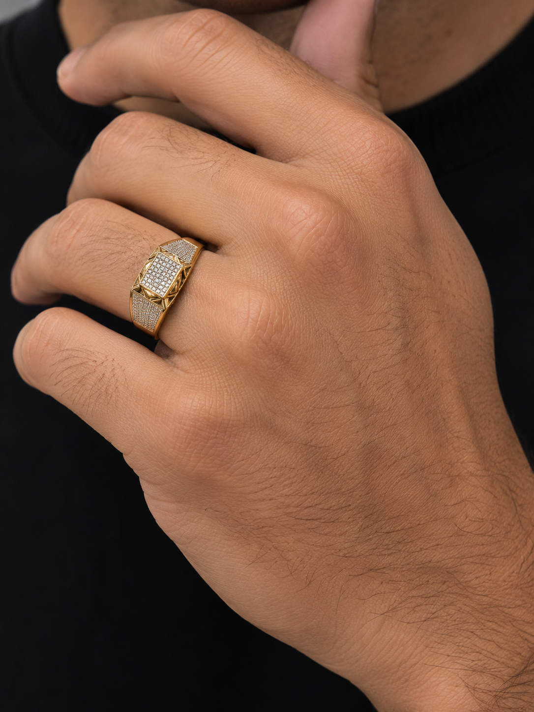 Diamond Signet Ring