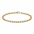 14K Solid Gold Hermes Link Bracelet