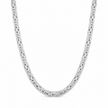 14K Solid Gold Byzantine Necklace 4 mm