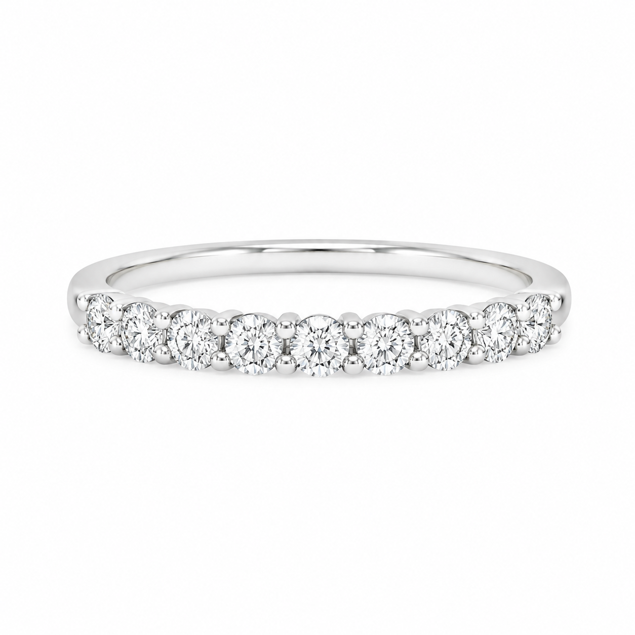Diamond Half Eternity Ring