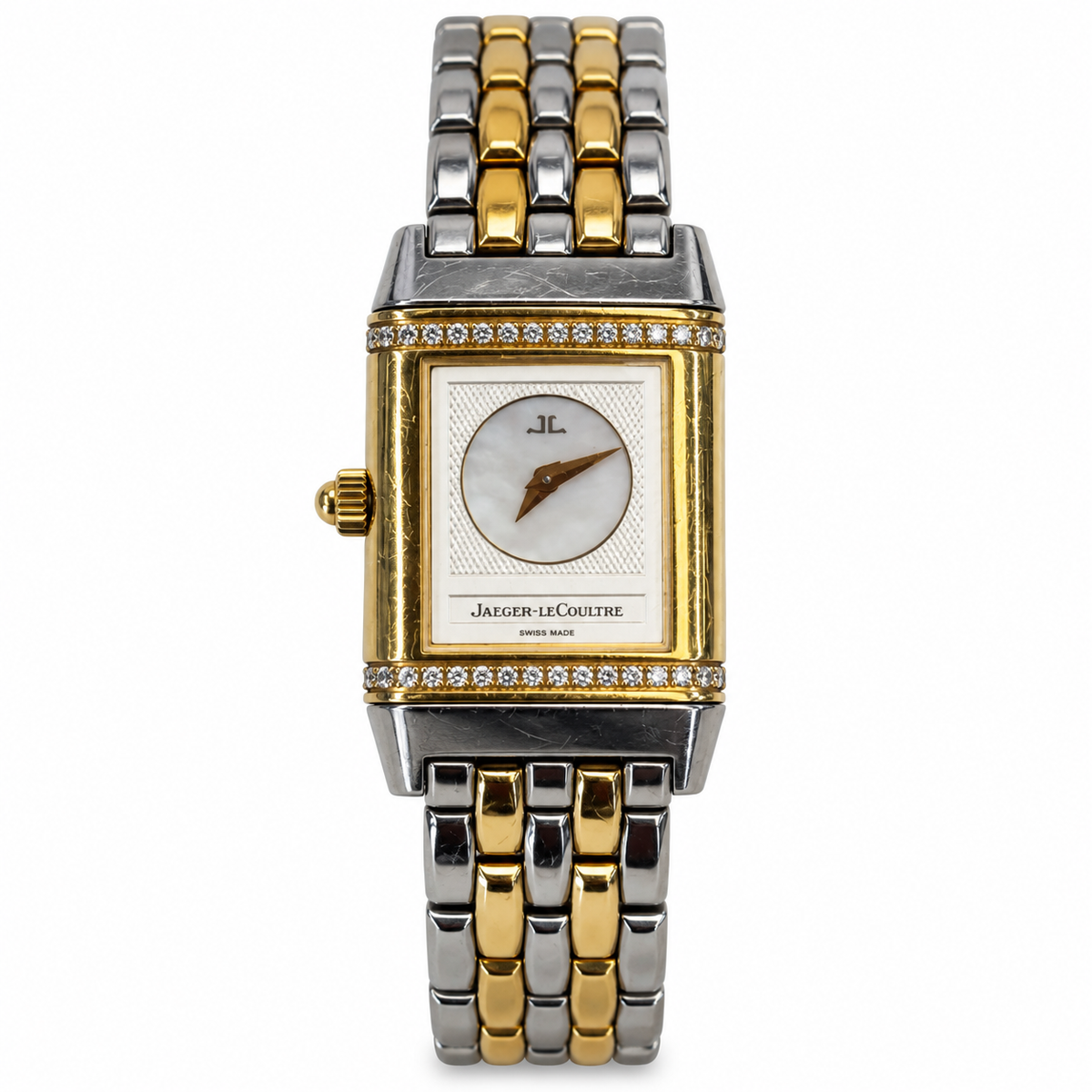 Jaeger-LeCoultre Reverso Duetto Two-Tone Diamond Bezel 266.552.443