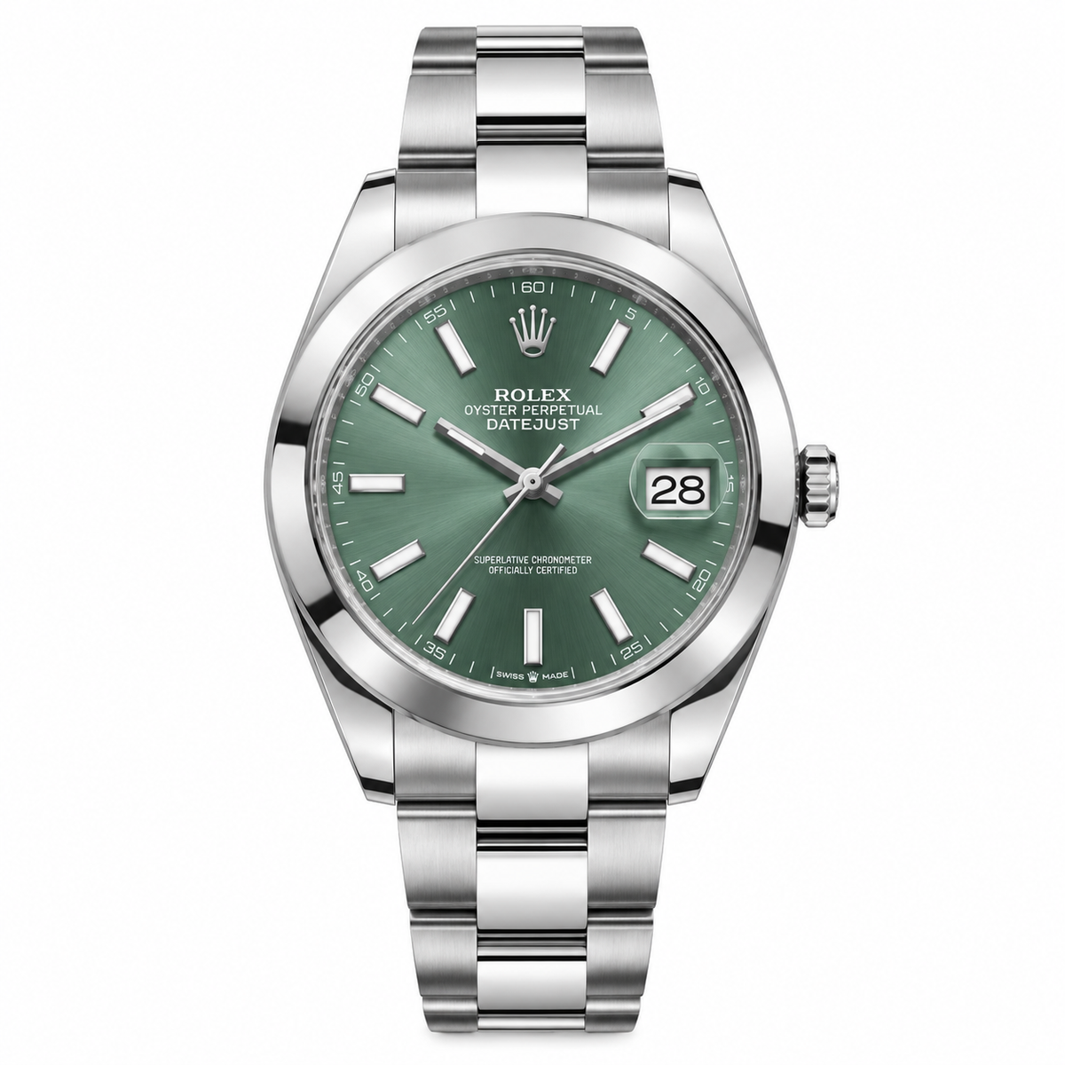 2026 Rolex Datejust 41 Mint Green Dial 126300