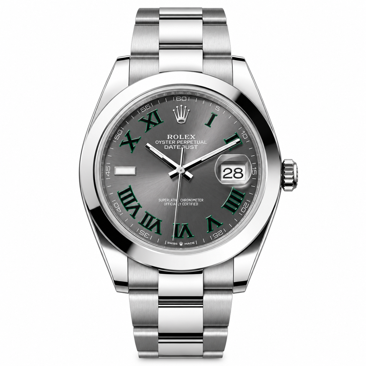 2026 Rolex Datejust 41 Wimbledon Dial 126300