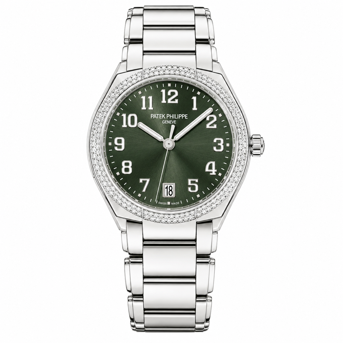 2026 Patek Philippe Twenty~4 Automatic 36 Olive Green Dial 7300/1200A-011