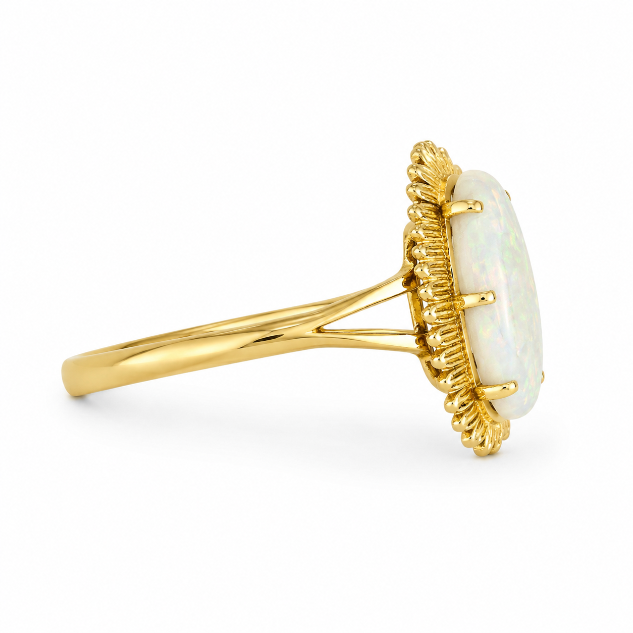 Vintage Natural Opal Ring