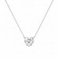 Diamond Heart Pendant Necklace