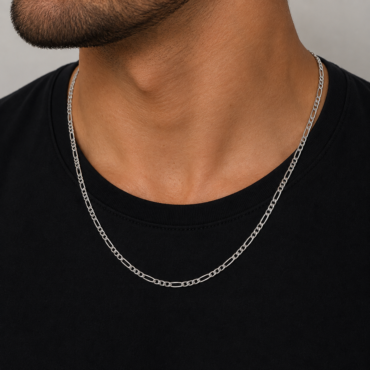 14K Gold Figaro Franco Chain