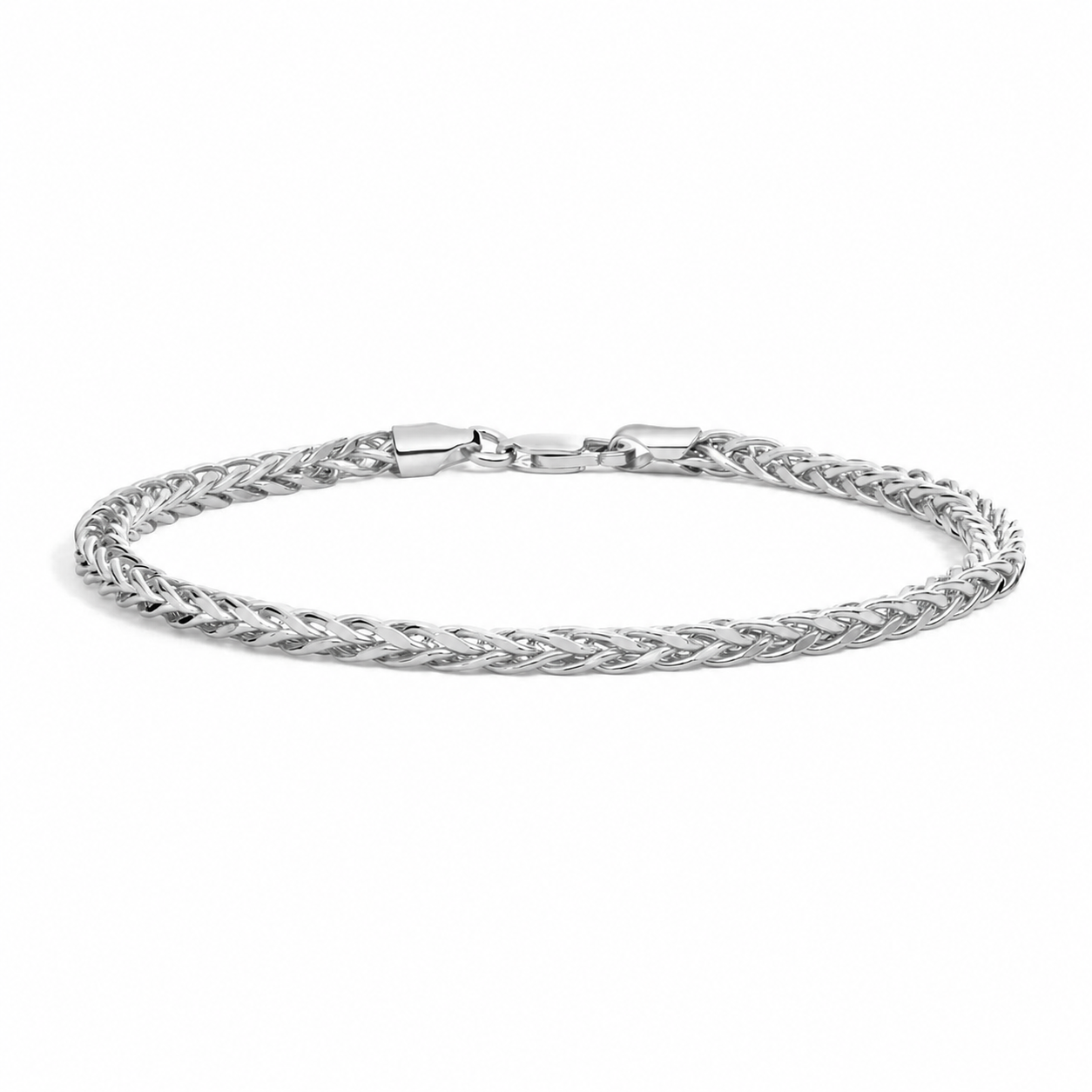 14K Solid Gold Franco Bracelet